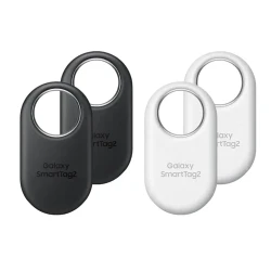 Tracker inteligent Samsung SmartTag2, 4 buc, Alb - Negru flexmag.md
