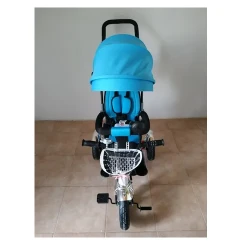 Трехколесный велосипед Macaca Lux Ride BT08 (синий) flexmag.md