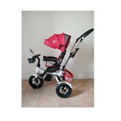 Tricicleta Macaca Lux Ride BT08 (Rosu) flexmag.md