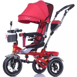 Трехколесный велосипед Macaca Lux Ride BT08 (красный) flexmag.md