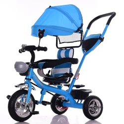 Tricicleta Macaca Simple Ride BT01 (Albastru) flexmag.md