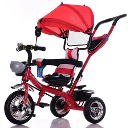 Трехколесный велосипед Macaca Simple Ride BT01 (красный) flexmag.md