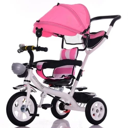 Трехколесный велосипед Macaca Simple Ride BT01 (розовый) flexmag.md