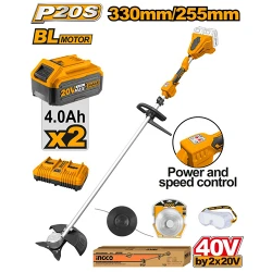 Trimmer cu acumulator Ingco CSTLI200285 flexmag.md