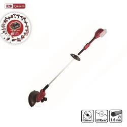Trimmer cu acumulator Raider RDP-SCBC20 flexmag.md