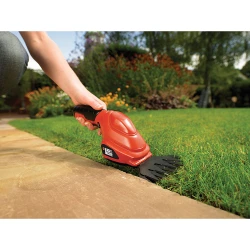 Trimmer de taiat gard viu cu acumulator Black+Decker GSL200-QW flexmag.md