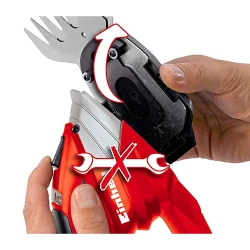 Кусторез с аккумулятором Einhell GE-CG 12 Li (34.104.01) flexmag.md