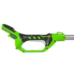 Trimmer de taiat gard viu pe acumulator Greenworks G24PS20 flexmag.md