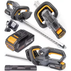 Trimmer de taiat gard viu pe acumulator Powermat PM-NA-20C flexmag.md