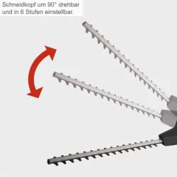Кусторез Scheppach ETHT500 (5910509901) flexmag.md