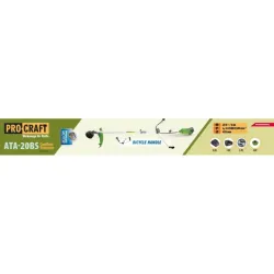 Trimmer pe acumulator Procraft ATA20BS (1 acumulator) flexmag.md