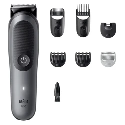 Триммер мужской Braun AIO5520, серый flexmag.md