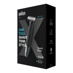 Мужской триммер Braun серии X XT5100, черный flexmag.md