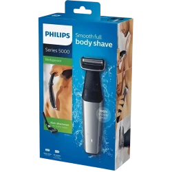 Trimmer pentru barbati Philips BG5020-15, Argintiu-Negru flexmag.md