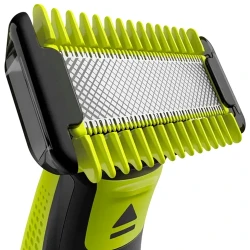 Trimmer pentru barbati Philips OneBlade QP2824-20, Verde - Carbonic flexmag.md