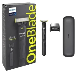 Trimmer pentru barbati Philips QP1424-65, Gri flexmag.md