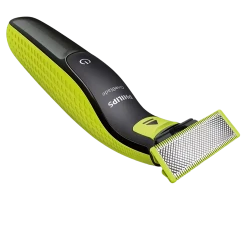 Trimmer pentru barbati Philips QP2520-20, Negru-Verde flexmag.md