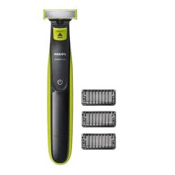 Trimmer pentru barbati Philips QP2520-20, Negru-Verde flexmag.md