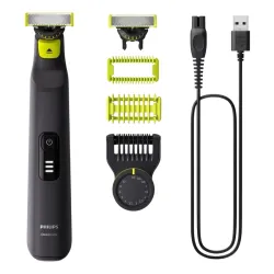 Trimmer pentru barbati Philips QP6542-15 OneBlade Pro 360 Negru flexmag.md
