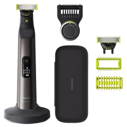 Trimmer pentru barbati Philips QP6652-61, Crom flexmag.md