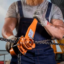 Troliu manual cu lant si parghie Ronix RH-4110 flexmag.md
