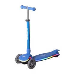 Trotineta cu 3 roti pentru copii Caretero Carbon Albastru deschis flexmag.md