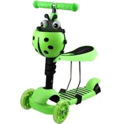 Trotineta Enero Balance 3in1 Green flexmag.md