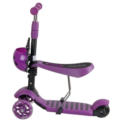 Trotineta Enero Balance 3in1 Green Violet flexmag.md