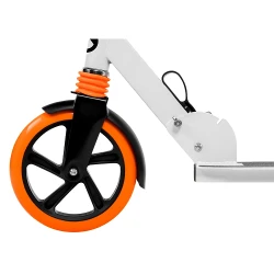 Trotineta Lionelo Luca White Orange flexmag.md