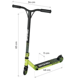 Trotineta Spokey Backyard Extreme Green (929013) flexmag.md