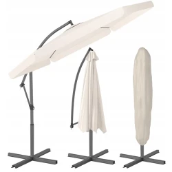 Umbrela FunFit 300 cm Beige (81) flexmag.md
