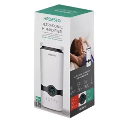 Umidificator de aer Ardesto USH-M-LCD-4L-W Alb flexmag.md