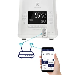 Umidificator de aer Electrolux EHU-3815D EU, Alb flexmag.md
