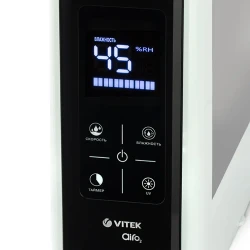 Увлажнитель воздуха VITEK VT-2349, Черный – Белый flexmag.md