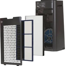 Увлажнитель и очиститель воздуха Sharp KCG40EUH, Черный flexmag.md