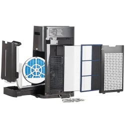 Увлажнитель и очиститель воздуха Sharp KCG50EUH, Черный flexmag.md