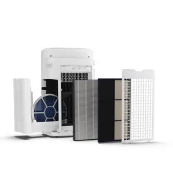 Umidificator si purificator de aer Sharp UA-KIN52E-W Alb flexmag.md