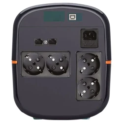 UPS Tuncmatik Digitech Pro 1000VA-600W Line-interactive, LCD Panell flexmag.md