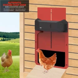 Ușă automată pentru cotet de păsări Demetra DM-12V ECO flexmag.md