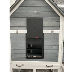 Ușă automată pentru cotețul de păsări Demetra DM-12V flexmag.md
