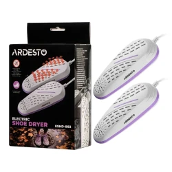 Сушилка для обуви Ardesto ESHD-002, белая - фиолетовая flexmag.md