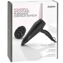 Фен для волос BaByliss D215DE, 2000 Вт, Черный flexmag.md