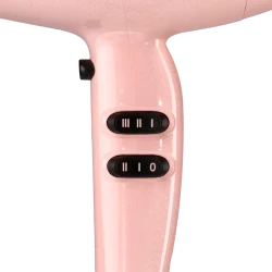 Фен для волос BaByliss с розовыми румянами 5337PRE, 2200 W, розово-черный flexmag.md