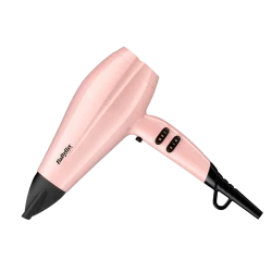 Фен для волос BaByliss с розовыми румянами 5337PRE, 2200 W, розово-черный flexmag.md