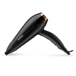Фен для волос BaByliss Turbo Shine D570DE, 2200 Вт, черный flexmag.md