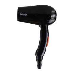 Uscator de par compact BaByliss Travel Dry 5344E, 2000 W, Negru flexmag.md