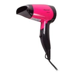 Фен компактный Maxwell MW-2007, 1200 Вт, Черный | Розовый flexmag.md