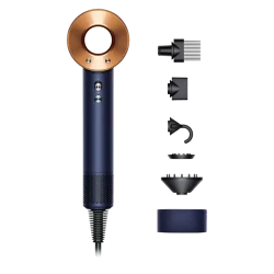 Uscator de par Dyson HD07, 1600W, Prussian Blue - Rich Copper flexmag.md