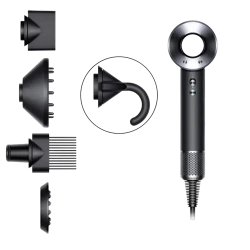 Фен Dyson Supersonic HD07, 1600 Вт, черно-никелевый flexmag.md