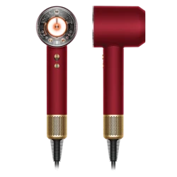 Сверхзвуковой фен Dyson Nural HD16, 1600 W, красный бархат - золотой flexmag.md